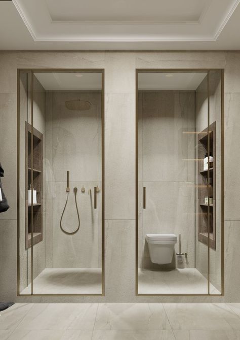 Bathroom Ideas With Separate Toilet, Separate Toilet In Bathroom, High End Hotel Bathroom, Separate Toilet And Bathroom Design, 5 Star Hotel Bathroom Design, Bathroom With Closed Off Toilet, Bathroom Separate Shower And Toilet, Bathroom With Separate Shower And Toilet, Master Room Bathroom Ideas