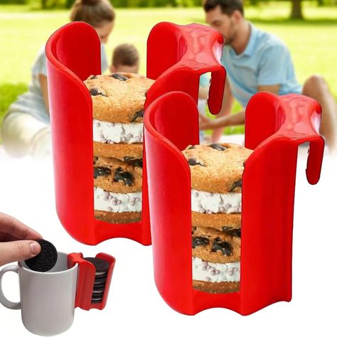 PRICES MAY VARY. Versatile Design: Our cookie holder mug is not just a reusable plastic cup, but also a practical organizer for your cookies. With its innovative design, it can hold your favorite treats while keeping them fresh and easily accessible Sturdy Material: Crafted from high-quality plastic, this red cookie holder is built to last. It is sturdy, shatterproof, and resistant to wear and tear, ensuring that it can withstand daily use without losing its functionality or aesthetic appeal Amp Cookie Holder, Reusable Plastic Cups, Cookie Container, Container Storage, Small Snacks, Plastic Organizer, Red Cups, Creative Cookies, Pyrex Glass