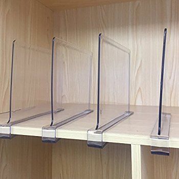 Shelving Organization, Bedroom Shelving, Shelves Books, Closet Shelf Dividers, Organize Clothes, Bedroom Closet Storage, Closet Shelf, Closet Design Layout, Closet Dividers