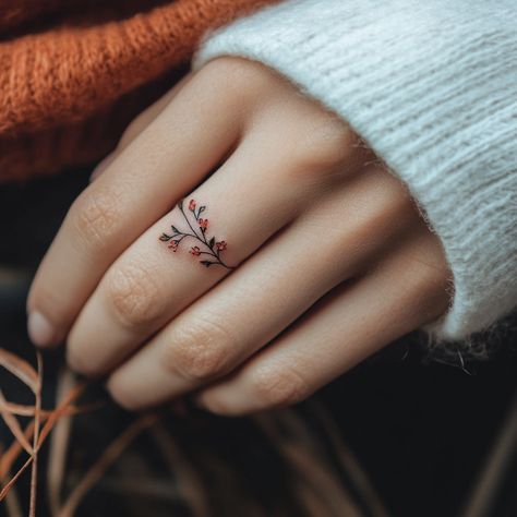 Vine Ring Tattoo, Celtic Ring Tattoo, Marriage Ring Tattoos, Wedding Ring Finger Tattoos, Love Finger Tattoo, Inner Wrist Tattoos, Marriage Tattoos, Ring Tattoo Designs, Wedding Band Tattoo