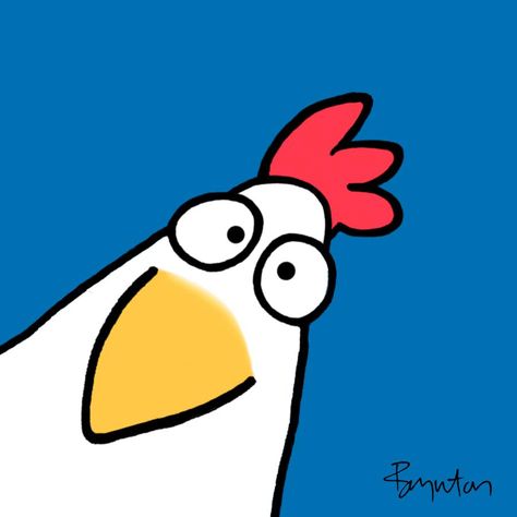 Boynton Chicken Simple Chicken Drawing, Chicken Drawing, Chicken Illustration, Sandra Boynton, Cartoon Chicken, Chicken Painting, Chicken Gifts, Simple Chicken, Cute Chickens