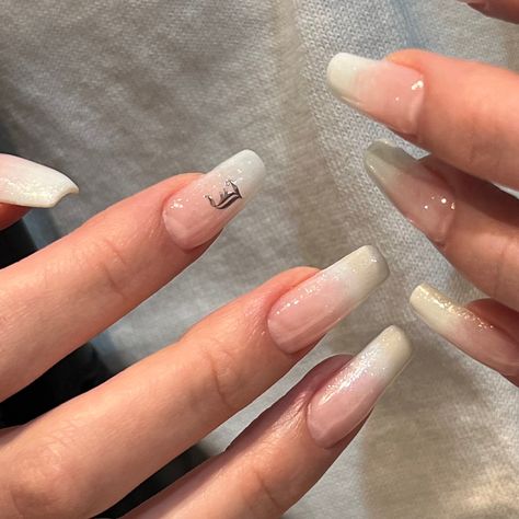 Gradation Nail, Gradation Nails, History, Nails, White, Gradient Nails