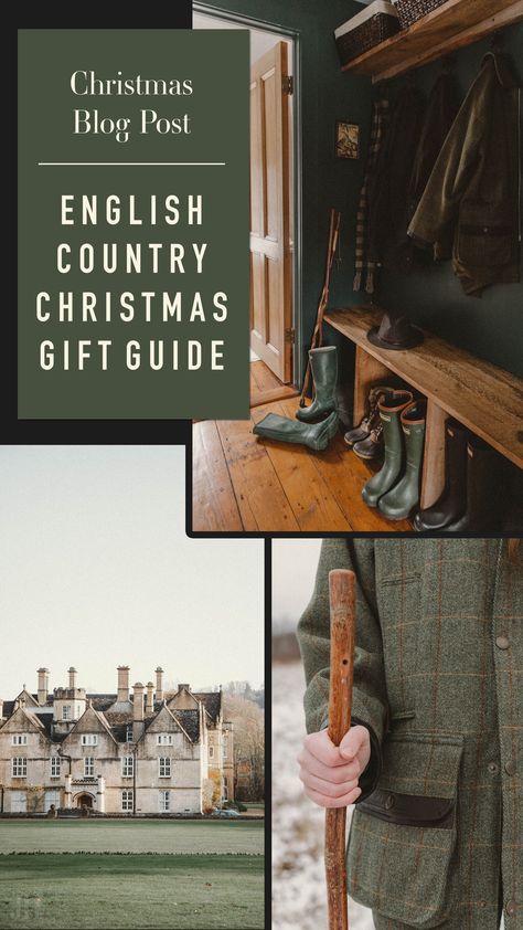 English Country Gift Guide — ONE GAL EXPLORER Traditional English Christmas Decor, English Country Lifestyle, English Country Life, English Countryside Christmas, English Christmas Aesthetic, English Christmas Decor, English Country Aesthetic, English Christmas Decorations, Old English Christmas