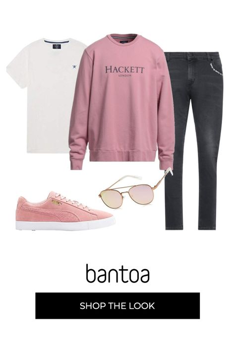 Gafas de sol hombre rosa metal Nautica, Camiseta hombre blanco algodón Hackett London, Sudadera hombre rosa con diseños de manga larga algodón Hackett, Sneakers hombre rosa efecto ante Puma, Vaqueros slim fit hombre negro con botones denim Disclaimer Composición del outfit:man | Accessories | Glasses | Sunglasses DISCLAIMER, man | Accessories | Glasses | Sunglasses PUMA, man | Accessories | Glasses | Sunglasses HACKETT, man | Accessories | Glass... Outfit Hombre, Outfits Hombre, Hackett London, Glasses Sunglasses, Accessories Glasses, Slim Fit, London, Sunglasses, Sneakers