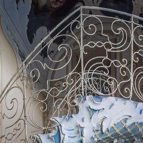 Vikram Goyal on Instagram: "Palazzo Biscari, Catania #rococo #staircase #sicily #outofthebox" Rococo Staircase, Vikram Goyal, Stair Railing, March 17, Catania, Rococo, Sicily, Stairs, On Instagram