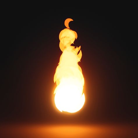 This stylized fire particle effect has been created in Unreal Engine 4 using the Niagara Visual Effects System. Stylized Fire, Drawing Examples, Unreal Engine, Visual Effects, Game Design, Novelty Lamp, Texture, Pins, Art