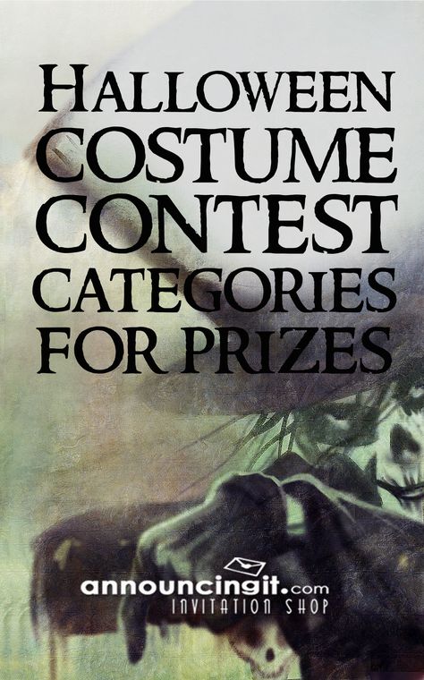 Costume Prizes For Adults, Costume Contest Categories, Halloween Party Prizes, Halloween Costume Contest Winners, Costume Awards, List Of Halloween Costumes, Halloween Costume Awards, Different Halloween Costumes, Costume Contest Winner