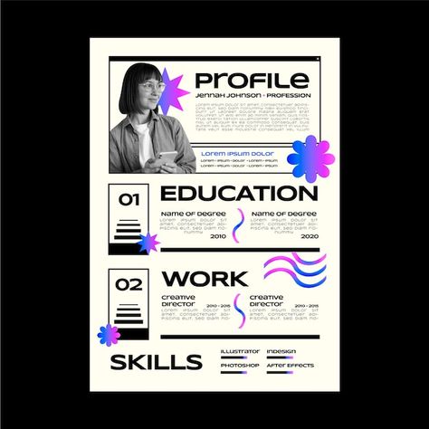 Resume For Graphic Designer Creative Cv, Resume Creative Design, Show Reel Motion Graphics, Cv Designer Graphic, Cv Graphic Design, Cv Original Design, Graphic Designer Cv, Creative Cv Design, Online Portfolio Design