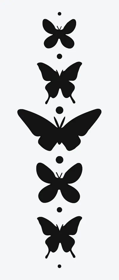 Edgy Butterfly Drawing, Black Silouette Tattoo, Easy Tattoo Cover Up Ideas, All Black Butterfly Tattoo, Black Monarch Butterfly Tattoo, Cover Up Small Tattoos, Easy Cover Up Tattoos, Solid Black Butterfly Tattoo, Butterfly Coverup Tattoo