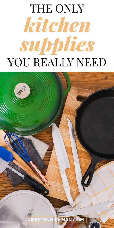 Essential Kitchen Utensils List, Best Kitchen Utensils, Basic Kitchen Essentials List, Kitchen Supplies List, Kitchen Items List, Kitchen Utensils List, Essential Kitchen Items, Beginner Cook, House Appliances