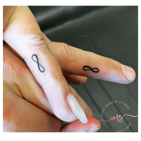 Infinity Finger Tattoos For Women, Eternity Symbol Tattoo, Infinity Finger Tattoo, Infinity Finger Tattoos, Tattoo Ideas 2022, Infinity Tattoo Ideas, Small Infinity Tattoos, Infinity Sign Tattoo, Tattoos Mom