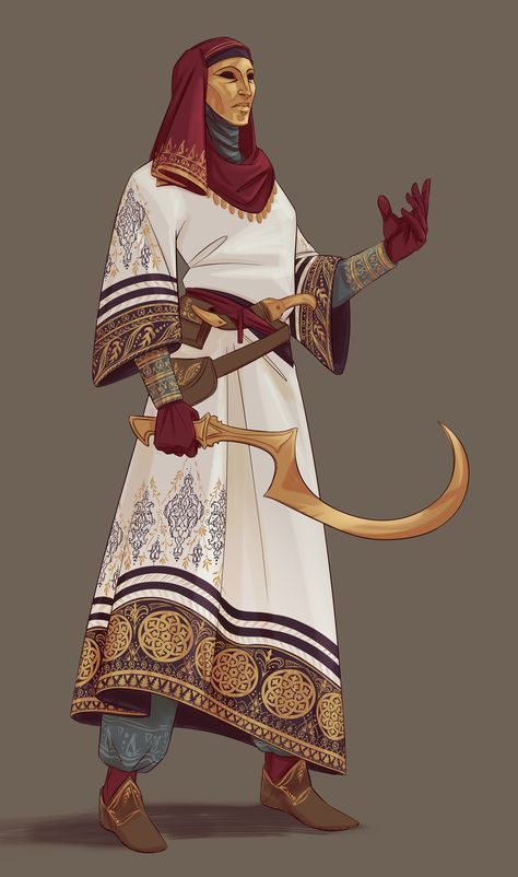 ArtStation - Salwa, Roman Ankenbrandt Balduino Iv, Personaje Fantasy, Timur Tengah, Heroic Fantasy, Dnd Stuff, Desen Anime, Roman Art, Art Africain, Figure Poses