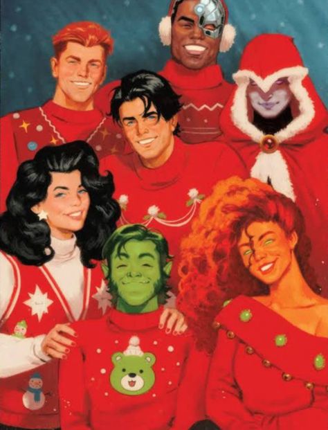 Starfire Dc, The New Teen Titans, Cult Leader, Christmas Comics, Dc Comics Wallpaper, The Titans, Arte Dc Comics, Dc Comics Artwork, Detective Comics