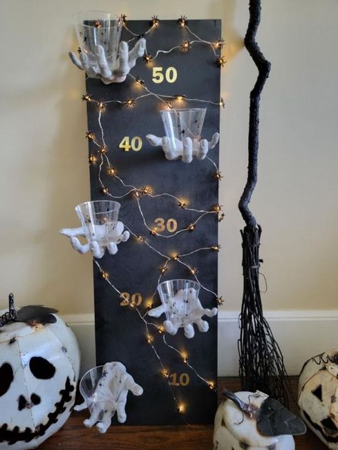 Halloween Party Game Touch-and-Feel for Kids or Adults | HGTV Halloween Kid Party, Adult Halloween Party Games, Kid Friendly Halloween Party, Teen Halloween Party, Party Game Ideas, Fun Halloween Party Games, Halloween Party Activities, Hocus Pocus Party, Teen Halloween