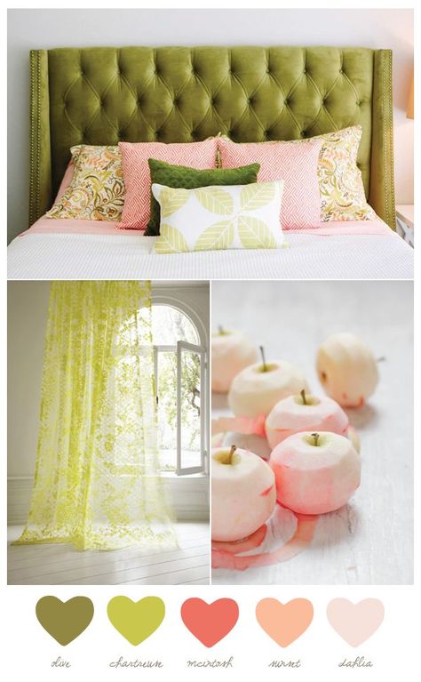 Color Palette: Chartreuse and McIntosh Chartreuse Color, Fall Color Palette, Up House, Big Girl Rooms, Colour Board, Fall Color, Colour Schemes, Color Pallets, Free Coloring