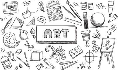 Doodling photos, royalty-free images, graphics, vectors  videos | Adobe Stock Subject Header, Model Icon, Tattoo Painting, Art Stationary, Black And White Fine Art, Bullet Journal Banner, Doodle Books, Doodle Icon, Sketch Notes