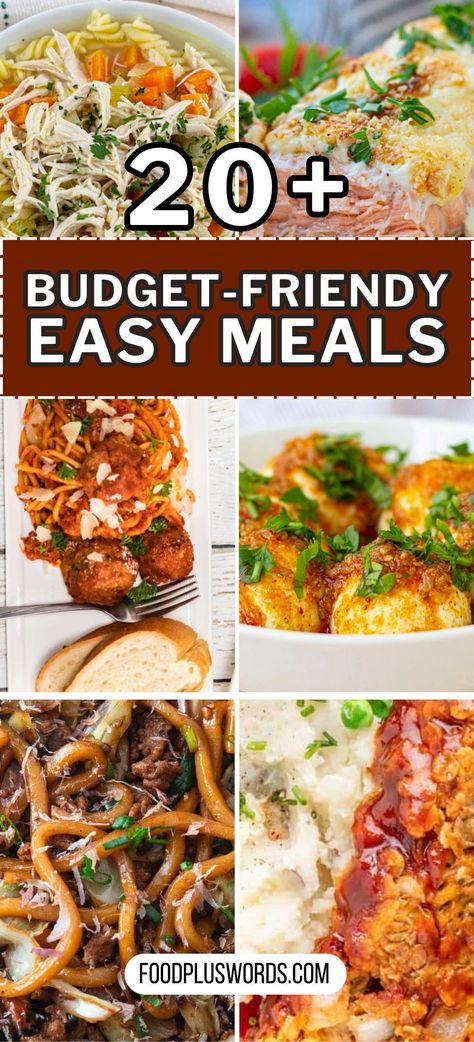 Enjoy these simple dinner solutions with our easy meals collection. Perfect for busy nights, they're healthy, quick, and cheap. Whether you're cooking for one, two, or the whole family, these recipes cater to all. Simplify your meal prep and make dinner time stress-free with these stove-top favorites. Easy Meals For A Single Guy, Dinner Ideas When You Have No Food, Easy Stove Top Meals Cheap, East Week Night Dinners, Stove Top Dinner Recipes, Easy Stove Top Meals Healthy, Easy Stove Top Meals, Stove Top Dinner Ideas, Easy Cheap Healthy Meals