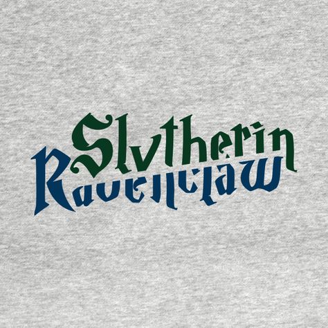 Check out this awesome 'Slytherin+%2B+Ravenclaw+Hybrid+House' design on @TeePublic! Ravenclaw X Slytherin, Vicky Core, Slytherin And Ravenclaw, Ravenclaw And Slytherin, Harry Potter Decor Ideas, Slytherin Bedroom, Slytherin Vibes, Harry Potter Groups, Slytherin Ravenclaw