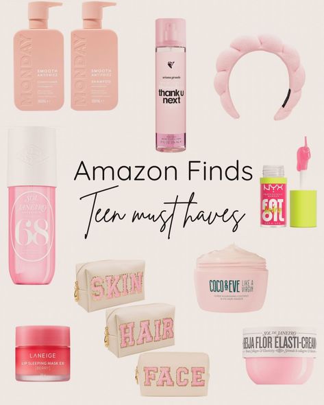 🛍️💫 Stay on trend with these must-have products for every teenage girl! 💄👗 #trendingnow #teenageessentials #fashionfaves #beautymusthaves #youthfulstyle #teentrends #toppicks #glowupessentials #teenstyle #fashionforward #teenagemusthaves #beautyfavourites #youthculture #trendyteens #styleinspo #instyle #teenagedreams #glowingup #youthfulglow #productobsessed #amazonfinds #beautyblogger #teenagelife #onpoint #amazonmusthaves #beautyessentials #stylecrush #teenagevibes 🛍️💄 Must Haves Teenage Girl, Amazon Must Haves For Teens, Things To Buy On Amazon Teenagers, Teen Trends, Best Amazon Buys, Laneige Lip Sleeping Mask, Amazon Buy, Lip Sleeping Mask, Beauty Must Haves