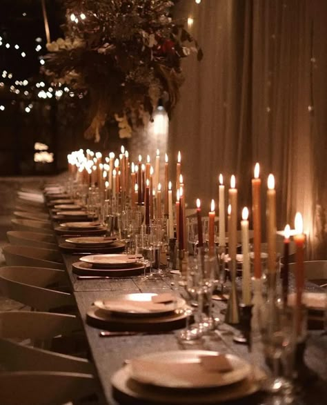 Consider us influenced. See the top influencer weddings and parties of 2021 — and let them inspire your 2022 celebration. Candle Dinner Table, Business Launch Party, Apricot Wedding, Mary Lawless Lee, Al Fresco Dinner, Party Tablescapes, Dinner Event, Launch Party, Wedding Lights