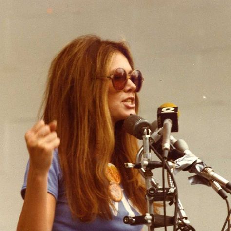 Ms Magazine, Gloria Steinem, Lgbt Rights, Feminist Quotes, Jane Fonda, Stevie Nicks, Round Sunglass Women, Ladies Day, Girl Power