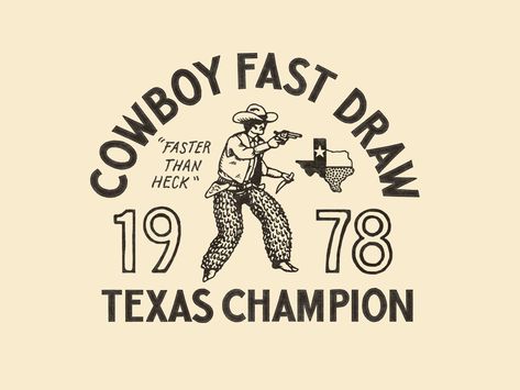 Cowboy Cartoon Drawing, Cowboy Tshirt Designs, Cowboy Graphic Design, Cowboy Branding, Wordmark Logo Typography, Cowboy Illustration, Cowboy Logo, Cowboy Graphic, Cowboy Photography