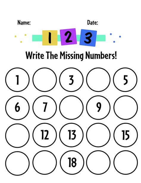 Write Missing Numbers 1 To 20, Write Numbers 1-20 Free Printable, Counting Worksheets Preschool 1-20 Free, Number Sheets Free Printable 1-20, Numbers 0-20 Free Printable, 1-20 Activities, 1-20 Worksheets Free Printable, 1 20 Number Worksheet, Missing Number Worksheets 1-10