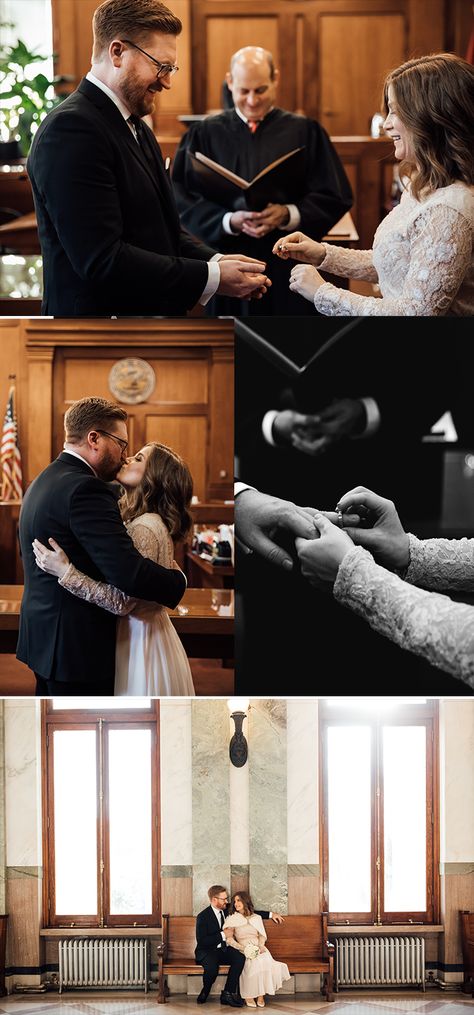 Courthouse Wedding Signing, Courthouse Wedding First Look, Civil Wedding Set Up, Courthouse Wedding Essentials, Court Wedding Photo Ideas, October Courthouse Wedding, Court Wedding Pictures Photo Ideas, Intimate Courthouse Wedding, Courthouse Wedding Film