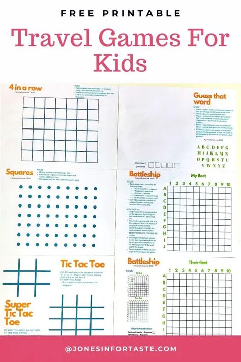 Printable Travel Games, Kids Travel Journal, Diy Travel Games, Travel Games For Kids, Snowflake Making, Paper Games For Kids, Travel Binder, Airplane Games, Airplane Activities