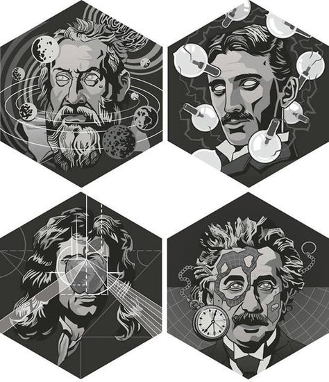 Great Scientists, Witcher Wallpaper, Nicolas Tesla, Posca Art, Nikola Tesla, Graphic Wallpaper, Space And Astronomy, Science Art, Art Vintage