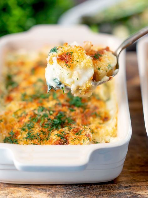 Smoked Haddock Recipes, Fish Casserole, Baked Haddock, Haddock Recipes, Breadcrumb Topping, Smoked Haddock, Rice Side Dish Recipes, White Sauce Recipes, Fish Dinner Recipes