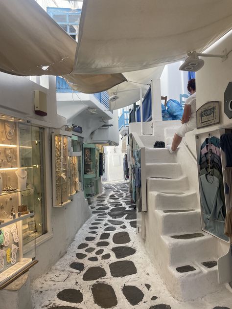 mykonos town, mykonos old town, white town, aesthetic town, white buildings, greece white buildings, greece shopping Greece Town Aesthetic, Greek Town Aesthetic, Greece Alleyway, Mykonos Greece Aesthetic, Greece Shopping, Mykonos Aesthetic, Aesthetic Town, Greek Town, Town Aesthetic