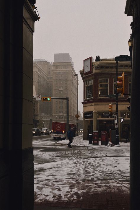 Canadian Winter Aesthetic, Calgary Canada Aesthetic, Canada Aesthetic Winter, First Snow Aesthetic, Calgary Aesthetic, Calgary Christmas, Calgary Snow, Canadian Nostalgia, Canadian Aesthetic