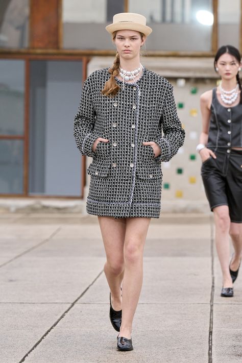 Chanel Resort 2025 Collection Chanel Fashion Runway, Resort Runway, Resort 2025, Chanel Resort, 2025 Fashion, Film Strip, Chanel Fashion, Runway Looks, Vogue Runway