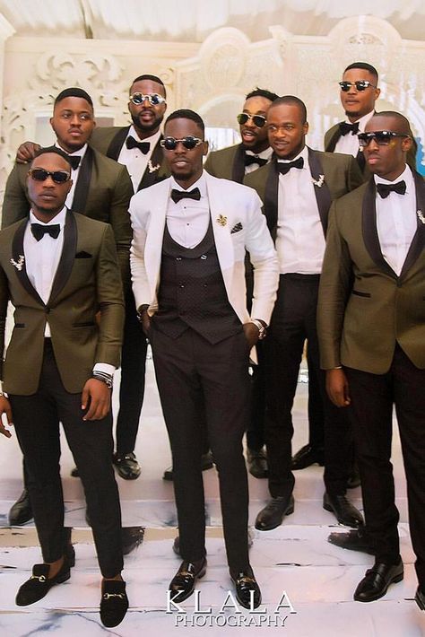 African Wedding Suits For Men, Groomsmen Outfit, Wedding Groomsmen Attire, Grooms Men, Wedding Suits Groomsmen, Wedding Tux, Groom Suits, Barcelona Wedding, Groomsmen Outfits