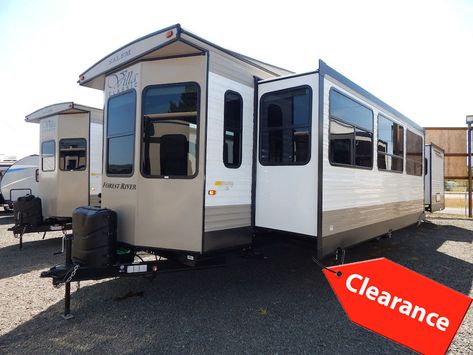 2020 Forest River Salem Villa 40FDEN, Park Models RV For Sale in Creswell, Oregon | RVT.com - 95325 Park Model Trailer, Park Model Rv, Forest River Rv, Rv Trailer, Pepper Jelly, Rv Ideas, Forest Illustration, River Park, Campers For Sale