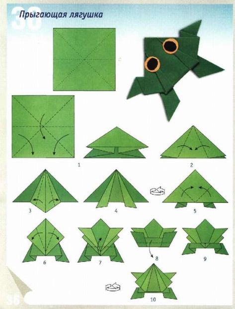 Ecofriendly Crafts, Origami Frog, Origami Shapes, Hadiah Diy, Origami Step By Step, Creative Origami, Tutorial Origami, Paper Art Projects, Cute Origami