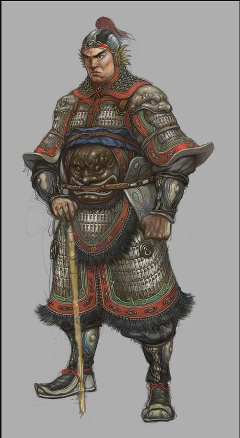 Hebrew Warrior, Song Dynasty Armor, Chinese Armor, Warriors Illustration, A Knight's Tale, Chinese Warrior, Ancient Armor, Larp Armor, Song Dynasty