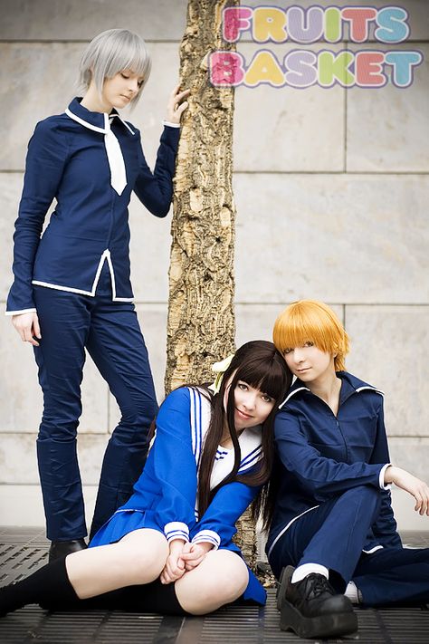 Fruits Basket - Emotions by KashinoRei on DeviantArt Partner Pictures, Toru Honda, Fruits Basket Cosplay, Natsuki Takaya, Kyo Soma, Cat Character, Fruits Basket, Fruit Basket, Made By Me