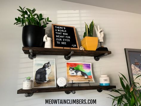 Memorial Shelf Display For Dog, Pet Ashes Memorial Display, Dog Memorial Shelf Ideas, Pet Altar Ideas, Dog Memorial Shelf, How To Display Pet Ashes, Pet Memorial Wall In Home, Memorial Home Decor Display, Pet Memorial Shelf