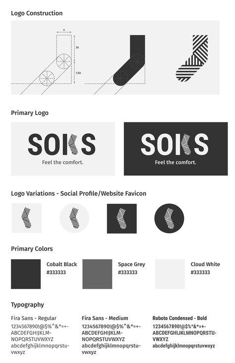 Soks - Logo Mark & Branding on Behance Cv Website, Socks Illustration, Origami Logo, Horse Logo Design, Profile Website, Typographic Logo Design, Tattoos Mandala, Socks Packaging, Japanese Logo