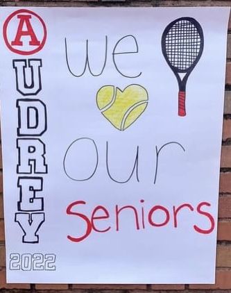 Tennis Posters High School Senior Night, Tennis Signs High School, Tennis Senior Posters, Senior Tennis Poster Ideas, Senior Night Posters Tennis, Tennis Senior Night Ideas, Tennis Posters High School, Tennis Senior Night Posters, 2enior Ye4r