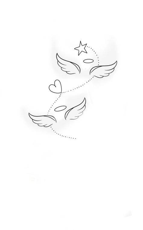 Tattoo Ideas Female Meaningful Angel Wings, Friend Rip Tattoo, Tatoos Of Lost Loved Ones, Tattoos For Grandma Passing For Women, Small Memorial Tattoos Parents, Rose And Sun Tattoo, Fine Line Angel Wing Tattoo, Parent Memorial Tattoos, Tattoo Ideas For Grandparents That Passed