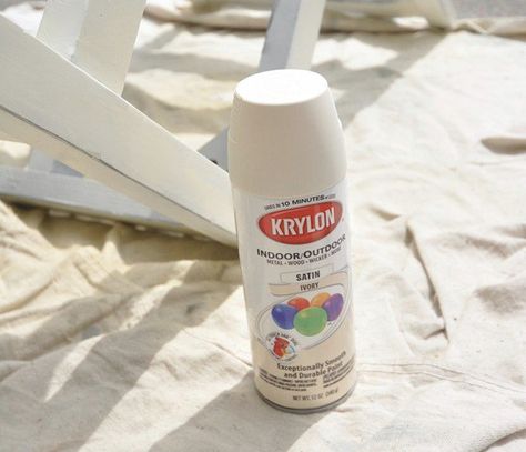 krylon spray paint ivory Krylon Spray Paint Colors, Do It Yourself Magazine, Distressing Furniture, Krylon Spray Paint, Spray Paint Furniture, Spray Paint Projects, Vanity Inspiration, Spray Paint Colors, Furniture Redos