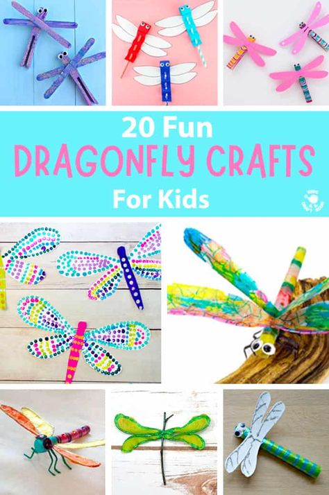 Insect Preschool, Dragonfly Crafts, Diy Dragonfly, Dragonfly Craft, Insect Study, Pretty Dragonfly, Heart Doily, Preschool Valentine Crafts, Dragon Fly Craft