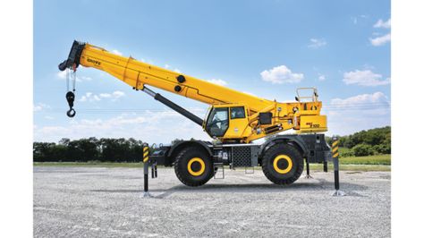 Grove Introducing New Rough-Terrain Cranes at bauma 2016 Manitowoc Cranes, Crane Safety, Crane Lift, Crawler Crane, Utility Tractor, Heavy Construction Equipment, Forestry Equipment, Compact Tractors, Motor Grader