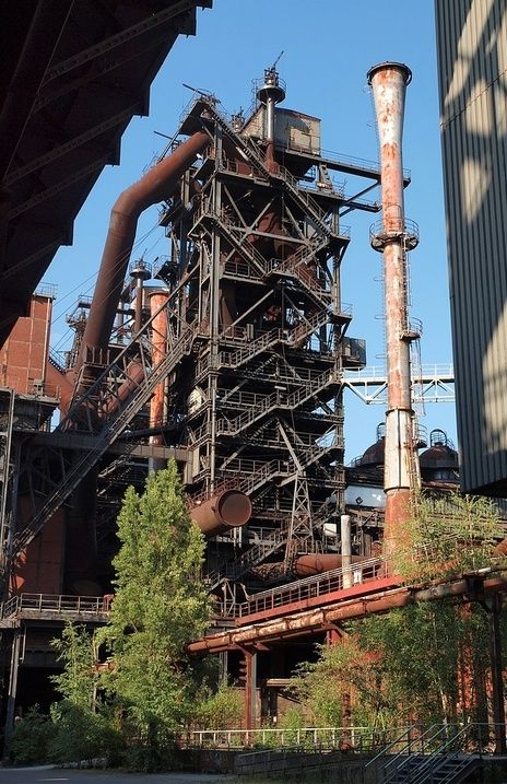 Landscape Park, Industrial City, Industrial Landscape, Abandoned Factory, Industrial Inspiration, Fun Factory, Industrial Factory, Industrial Architecture, Industrial Park