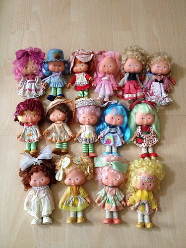 Vintage Strawberry Shortcake & Friends Dolls from Brazil | by lauper♥ann ///*c*\\\ Original Strawberry Shortcake, Strawberry Shortcake Friends, Strawberry Shortcake Toys, Crepe Suzette, Vintage Strawberry Shortcake Dolls, Berry Shortcake, 1980s Childhood, Strawberry Shortcake Characters, 1980s Toys