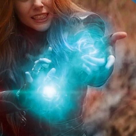 Blue Powers, Purple Powers, Witch Powers, Mcu Dr, Dark Witch, Green Magic, Under Your Spell, Scarlet Witch Marvel, Scarlett Witch