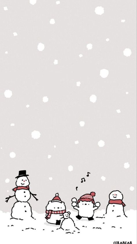 Snowman Cute Wallpaper, Cute Snowman Wallpaper Iphone, Frosty The Snowmen Aesthetic, Winter Wallpaper Home Screen, Animated Winter Wallpaper, Winter Aesthetic Cartoon, Cute Christmas Lockscreens, Cute Snow Wallpaper, Snow Man Aesthetic